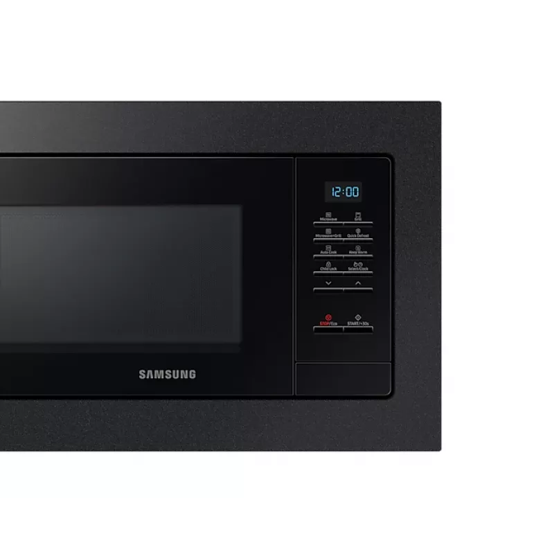 Samsung MQ7000A Melns Grill mikrovilns krāsns Iebūvējama 23 L 800 W
