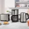 Braun PurShine KF 1500 BK pilienu kafijas automāts, melns/nerūsējošais tērauds