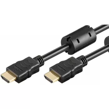 Goobay HDMI kabelis 15m A tipa tēviņš-tēviņš 2.0 10.2 Gbit/s Melns