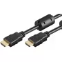 Goobay HDMI kabelis 15m A tipa tēviņš-tēviņš 2.0 10.2 Gbit/s Melns
