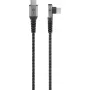 Goobay USB C kabelis USB 2.0 2m melni pelēks