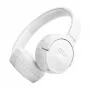 JBL Tune 670 NC austiņas, vadu un bezvadu, galvas saite, zvaniem/mūzikai, USB Type-C, Bluetooth, balts