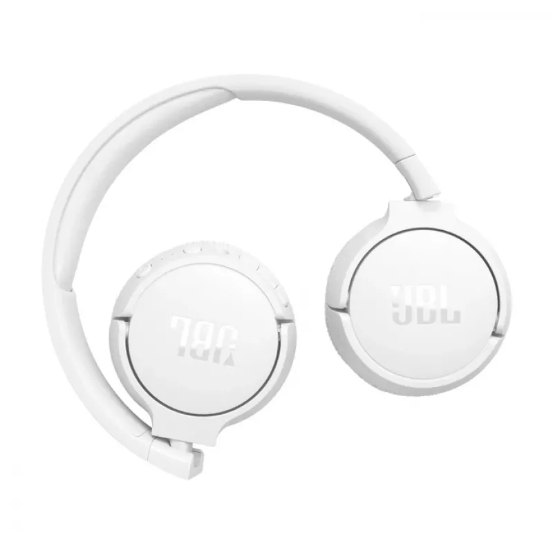 JBL Tune 670 NC austiņas, vadu un bezvadu, galvas saite, zvaniem/mūzikai, USB Type-C, Bluetooth, balts
