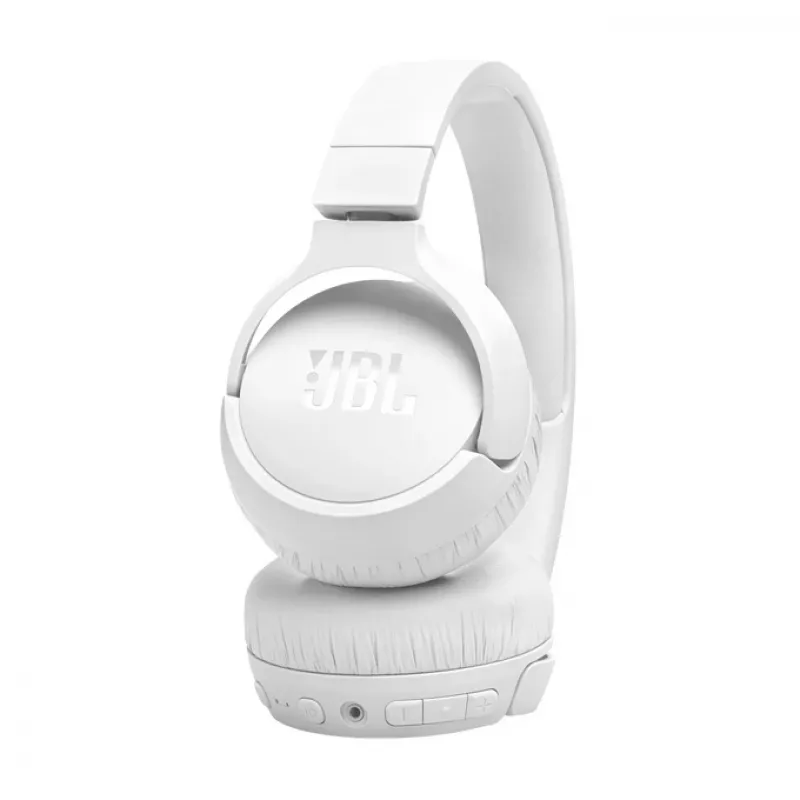JBL Tune 670 NC austiņas, vadu un bezvadu, galvas saite, zvaniem/mūzikai, USB Type-C, Bluetooth, balts