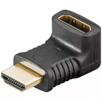 Goobay HDMI Video Kabeļa Adapteris 65744 Melns Sievišķais Savienotājs Augstas Kvalitātes