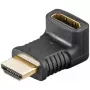 Goobay HDMI Video Kabeļa Adapteris 65744 Melns Sievišķais Savienotājs Augstas Kvalitātes