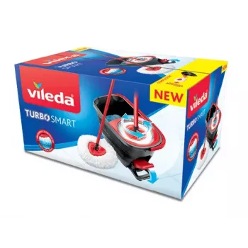 Mopēšanas sistēma Vileda Turbo Smart Single tank Melna Sarkana 166140