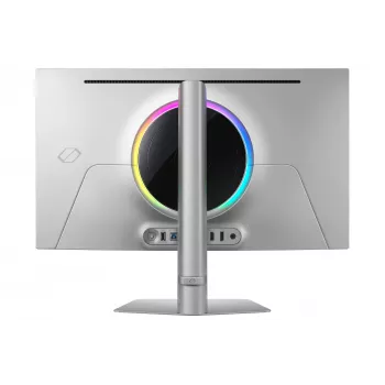 Samsung G81SF 27 collu OLED monitors, 4K UHD, 240 Hz, sudraba krāsā