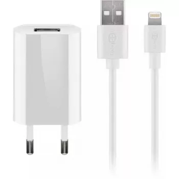 Lādētāja komplekts Goobay 5W Apple Lightning iekštelpu tīkla lādētājs