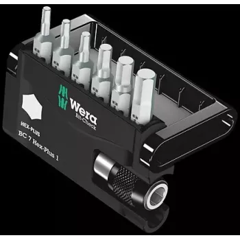 Wera 05056168001 sešstūra uzgaļu komplekts 6 gab., Hex metriski 2-6 mm