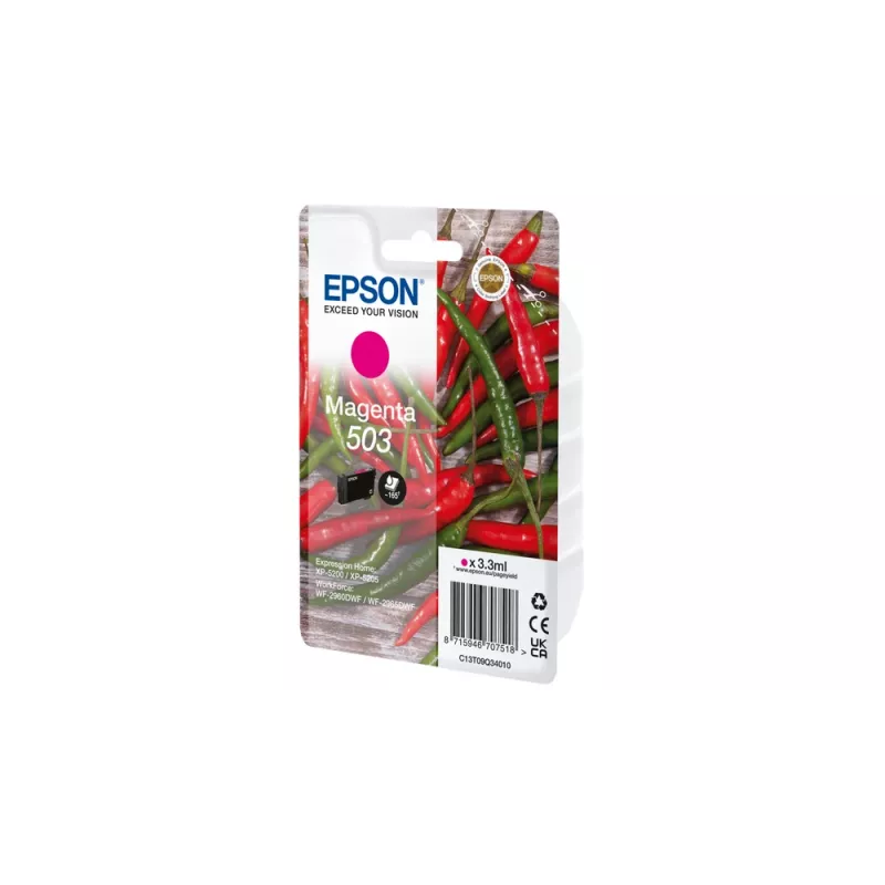 Epson 503 oriģinālā tintes kasetne 1 gab. Standarta ietilpība Fuksīna
