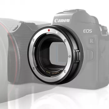 Adapteris Canon EF-EOS R ar vadības gredzenu