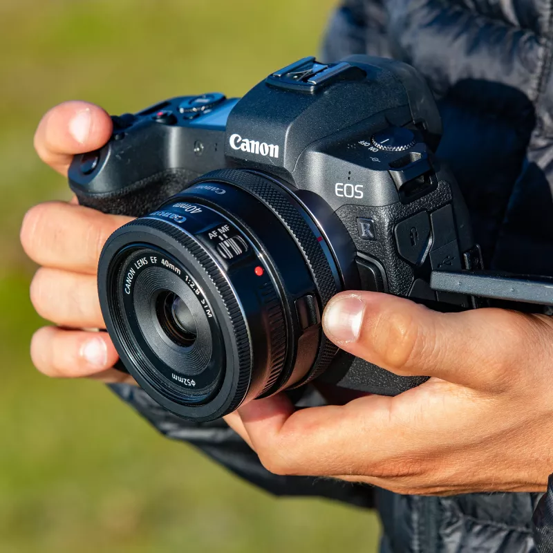 Adapteris Canon EF-EOS R ar vadības gredzenu