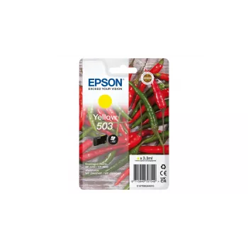 Epson 503 oriģinālā dzeltenā kasetne (standarta ietilpība)