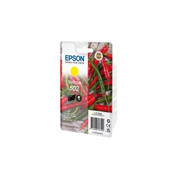 Epson 503 oriģinālā dzeltenā kasetne (standarta ietilpība)