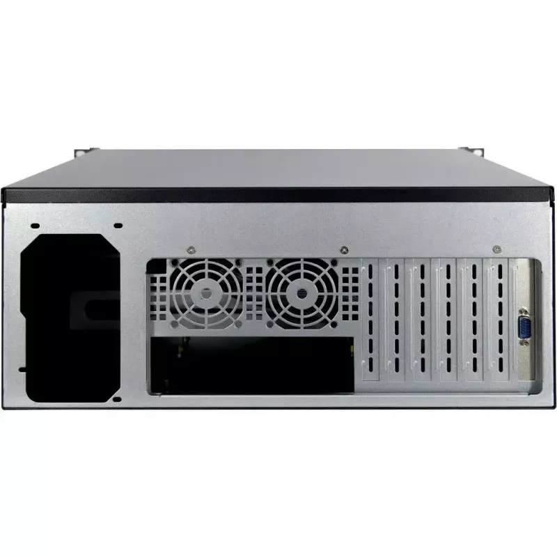 Servera korpuss Inter-Tech 4U 4452-TFT Rack Melns