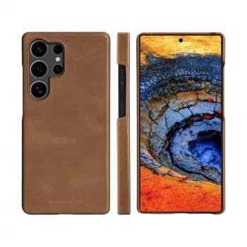 dbramante1928 Lynge ādas vāciņš Samsung Galaxy S25 Ultra 17.3 cm (6.8 inch) Tan