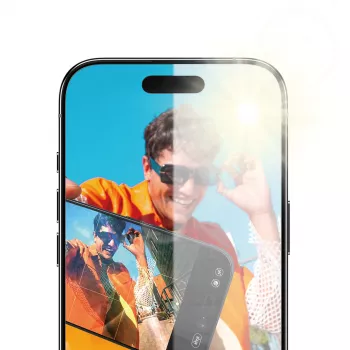 PanzerGlass Anti-Reflective Armor ekrāna aizsargs iPhone Air – pretatstarojošs, triecienizturīgs