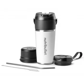 NutriBullet Flip 0.59 L portatīvais blenderis Balts, Melns