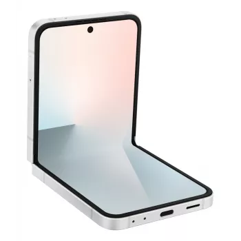 Samsung Galaxy Z Flip7 FE, 17 cm (6.7 collu), 2640 x 1080 pikseļi, 8 GB, 128 GB, 50 MP, Balts