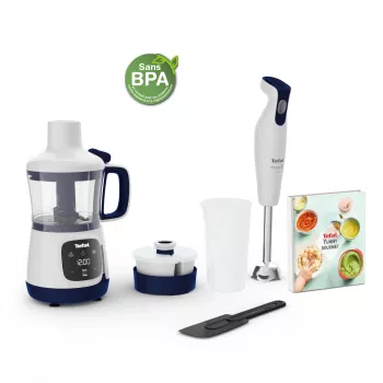 Tefal Yummy Gourmet HB55W4 0.8 L Gatavošanas blenderis 600 W Balts