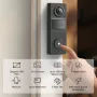 TP-Link Tapo D205 video durvju zvans 3 MP Melns