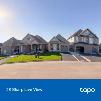 TP-Link Tapo D205 video durvju zvans 3 MP Melns