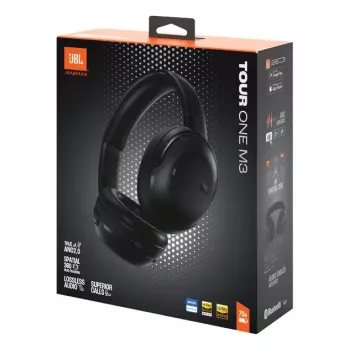 JBL Tour One M3 Austiņas Vadu un Bezvadu Galvas saite Zvani/Mūzika USB Type-C Bluetooth Melns