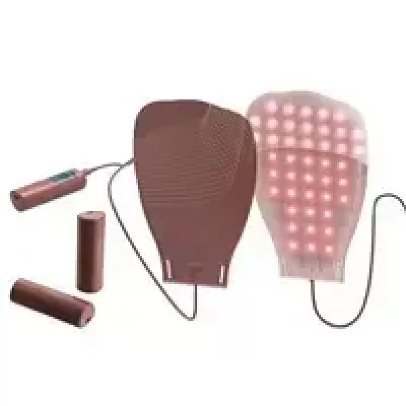 Garett Beauty Skin Ritual Hands LED maska rokām, 7 gaismas krāsas, 150 LED, 4 intensitātes līmeņi, uzlādējama, silikona, brūnā krāsā