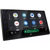 JVC KW-M695DBW dubultā DIN multivides uztvērējs automašīnai, Android Auto, Apple CarPlay, DAB+ radio, atpakaļskata kameras pieslēgums