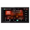 JVC KW-M695DBW dubultā DIN multivides uztvērējs automašīnai, Android Auto, Apple CarPlay, DAB+ radio, atpakaļskata kameras pieslēgums