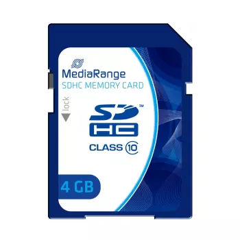 MediaRange 4GB SDHC Class 10 MR961 atmiņas karte