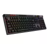 Mehāniskā spēļu tastatūra MSI STRIKE PRO WIRELESS — pilnizmēra, USB + Bluetooth, RGB, QWERTY US, melna