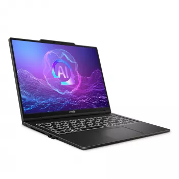 MSI Venture A16 AI+ A3HMG-036DE portatīvais dators, AMD Ryzen AI 5 340, 16 collu, 16GB DDR5, 512GB SSD, Windows 11 Home