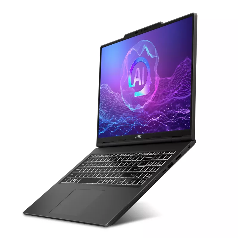 MSI VenturePro A16 AI+ A3HWEG-003 portatīvais dators, AMD Ryzen AI 7 350, 16 collu 2K OLED (2048x1280, 120 Hz), 16 GB RAM, 1 TB SSD, NVIDIA GeForce RTX 5050 8 GB, Windows 11 Home