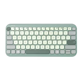 ASUS KW100 /GN/GE/81 tastatūra mājai Bluetooth QWERTZ vācu, zaļa, gaiši zaļa