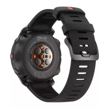 Pulkstenis Polar Grit X Pro Melns