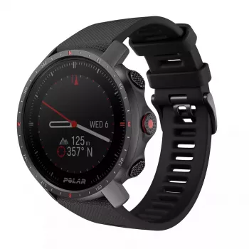 Pulkstenis Polar Grit X Pro Melns