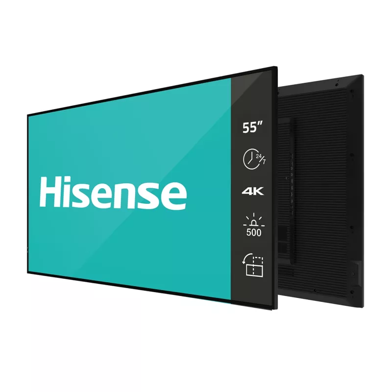 Hisense 55 collu E5QTUK QLED FHD viedtelevizors ar Freely, 139.7 cm, 3840x2160, Wi-Fi, 24/7