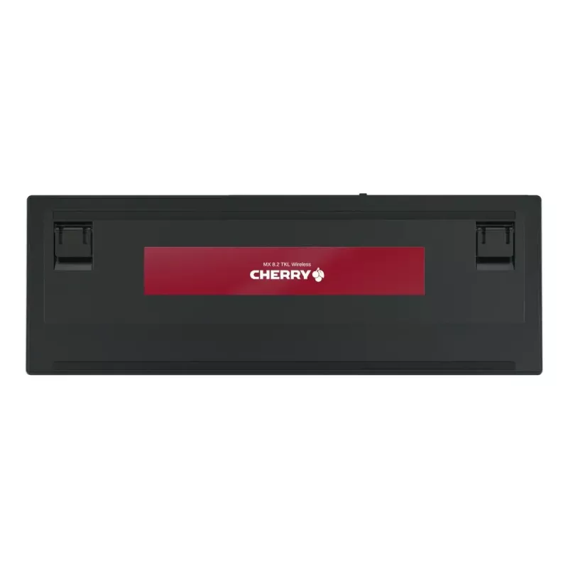 Mehāniskā spēļu tastatūra CHERRY XTRFY Cherry MX 8.2 TKL Wireless — Tenkeyless, QWERTZ, USB + RF + Bluetooth, RGB, Melna