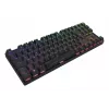 Mehāniskā spēļu tastatūra CHERRY XTRFY Cherry MX 8.2 TKL Wireless — Tenkeyless, QWERTZ, USB + RF + Bluetooth, RGB, Melna