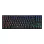 Mehāniskā spēļu tastatūra CHERRY XTRFY Cherry MX 8.2 TKL Wireless — Tenkeyless, QWERTZ, USB + RF + Bluetooth, RGB, Melna