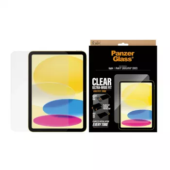 PanzerGlass® stikla aizsargs iPad 11 collu (2025-2026) | 10,9 collu (2022) | Ultra-Wide Fit ar Fastfit instrumentu