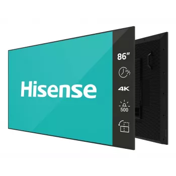 Hisense 86 inch E5QTUK QLED 4K Smart TV ar Freely, Digitālais A-board, 2.18 m (86 collas), 3840 x 2160 pikseļi, Wi-Fi, 24/7
