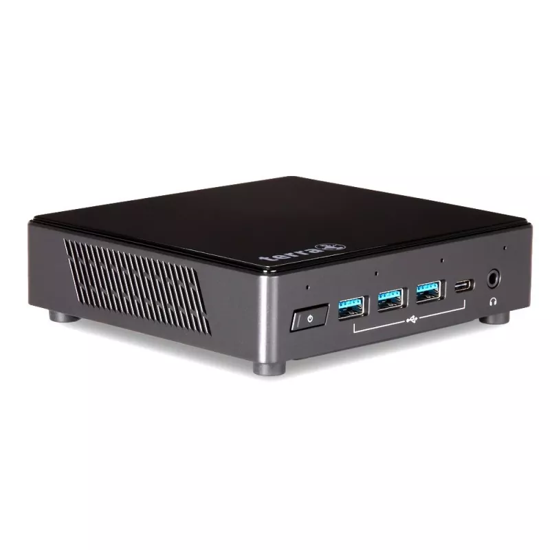 TERRA PC-Micro 3100 Silent Greenline Intel® Celeron® N5100 8 GB DDR4-SDRAM 240 GB SSD Windows 11 Pro Micro PC Melns