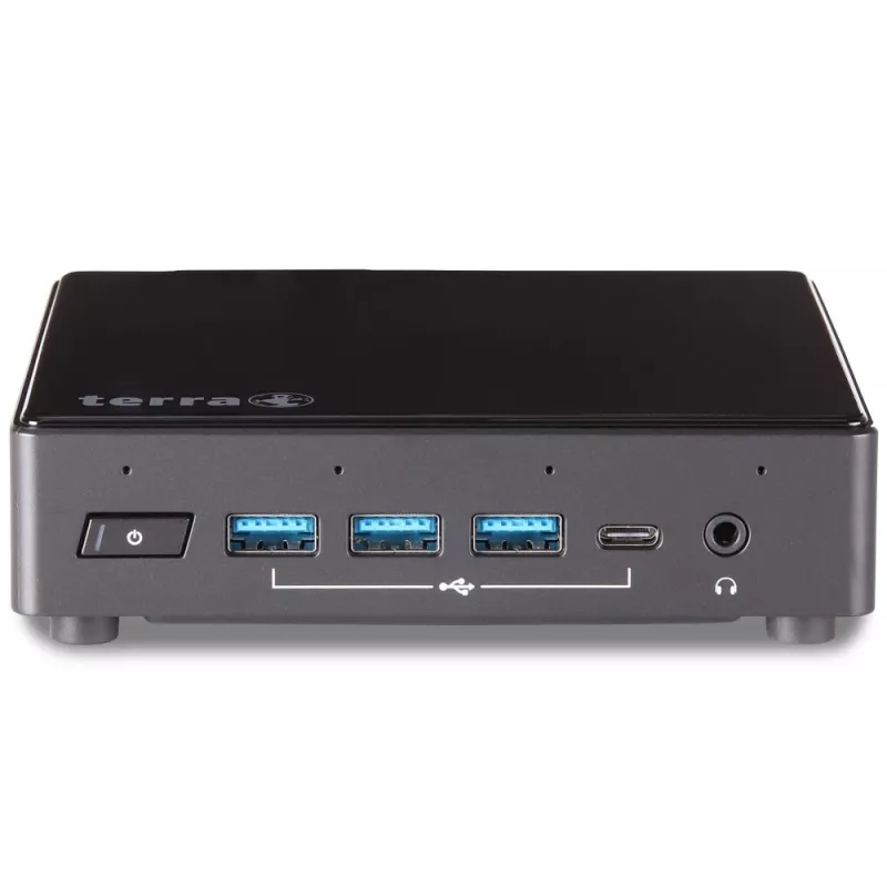 TERRA PC-Micro 3100 Silent Greenline Intel® Celeron® N5100 8 GB DDR4-SDRAM 240 GB SSD Windows 11 Pro Micro PC Melns