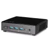 TERRA PC-Micro 3100 Silent Greenline Intel® Celeron® N5100 8 GB DDR4-SDRAM 240 GB SSD Windows 11 Pro Micro PC Melns