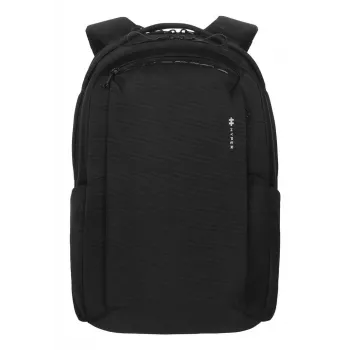 Mugursoma HYPER HyperPack HP21PBKGL klēpjdatoriem līdz 40,6 cm (16 collas) — melna, PET/Polyester
