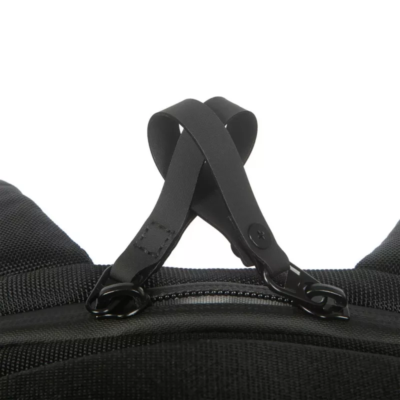 Mugursoma HYPER HyperPack HP21PBKGL klēpjdatoriem līdz 40,6 cm (16 collas) — melna, PET/Polyester