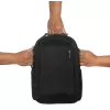 Mugursoma HYPER HyperPack HP21PBKGL klēpjdatoriem līdz 40,6 cm (16 collas) — melna, PET/Polyester